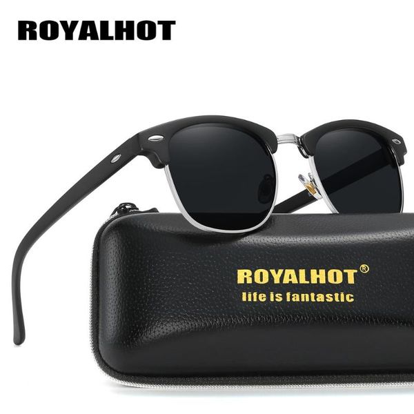 

royalretro classic vintage square sunglasses men brand designer sun glasses women pc frame resin lens eyewear, White;black