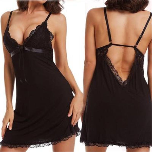 

дамы sexy llingerie тенденции моды глубокий v шеи sexy пижама дизайнер женский new марлевые кружева выдалбливают пояса нижнее белье одежда, Black;white