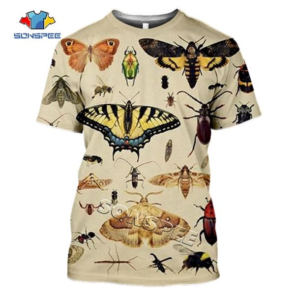 

animal bird insect summer homme pullover 3d print shirts comics hippie hentai men clothing