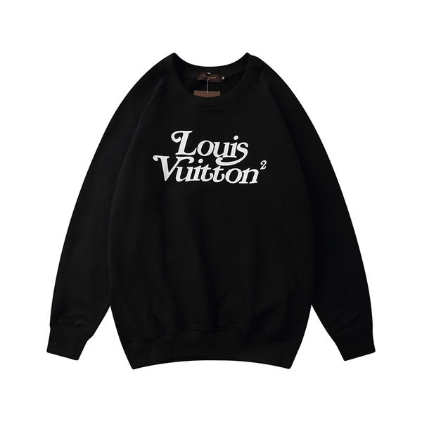 

20ss men's sweaters, women's fashion long-sleeved pullovers, designer men's hoodies, brand letters printed high-quality cotto, Black