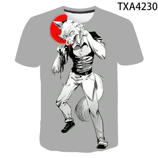 

new beastars boy girl printed cool 3d print shirts anime plus size humor men clothing