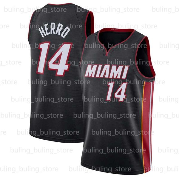 

adebayo butler tyler wade herro jersey 2021 new miami heat dwayne jimmy kendrick dwyane nunn goran dragic men bam 20 21 city, Black;red