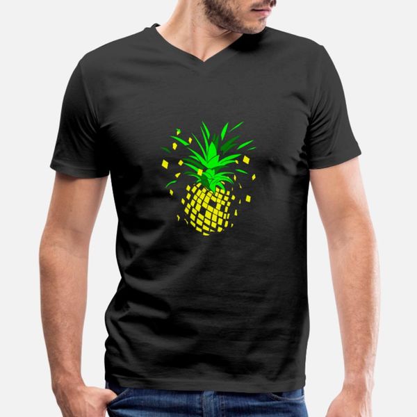

pineapple juicy explosion t shirt men knitted cotton size s-3xl vintage interesting new style summer style pattern shirt