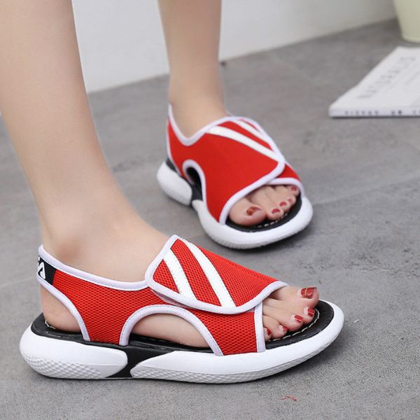 

dress shoes casual platform sandals peep toe breathable flat roman shallow med heel woman 2021 beach women, Black