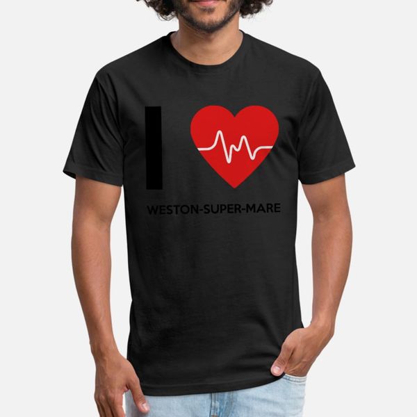 

i love вэстон тенниска мужчин на заказ с коротким рукавом размер s-3xl нормальный сумасшедшая мода весна осень trend рубашка