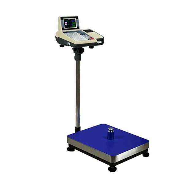 

5" color tft barcode label bench scale 40*50cm used in supermarket fruit shop