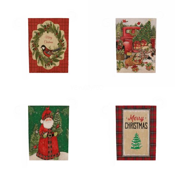 

christmas table runner imitation linen table runners dinning flag xmas christmas decorations#119