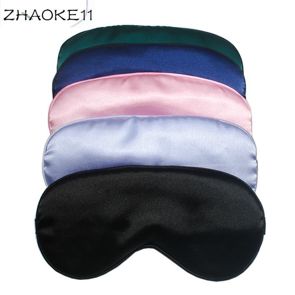 

satin silk eye mask for sleeping, cute travel eye shade cover, nap blackout sleep eye patch blindfolds blinders