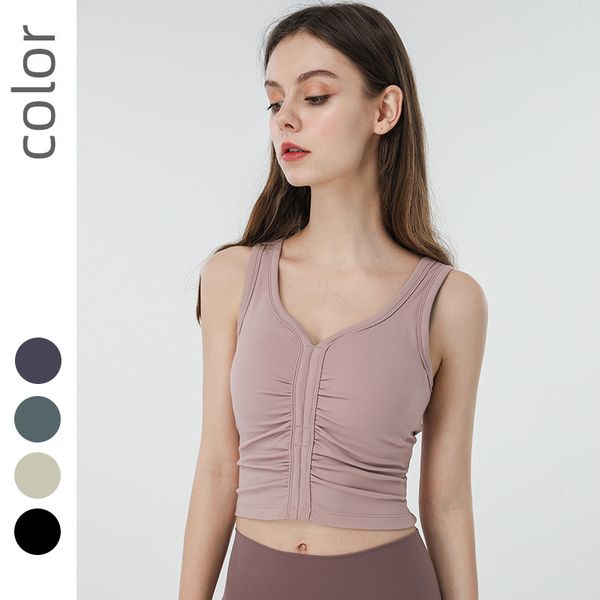 

women padded yoga shirts breathable gym vest women sport tank running shirts quick dry sportswear workout taining shirt, White;black