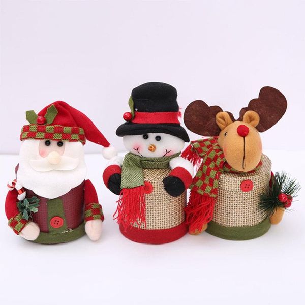 

christmas decorations gift candy bottle box storage bags container festive party xmas