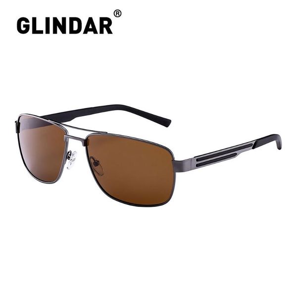 

brand design men polarized sunglasses square driving sun glasses for men, White;black
