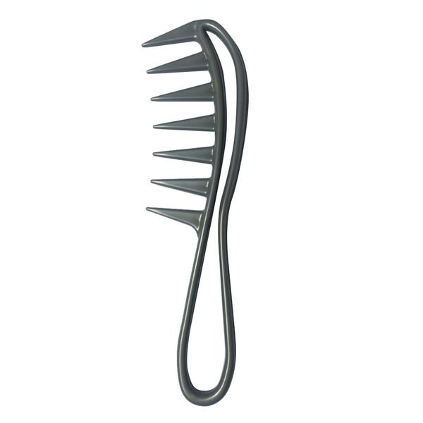 

wide-tooth detangling comb huge size (1pc, Silver