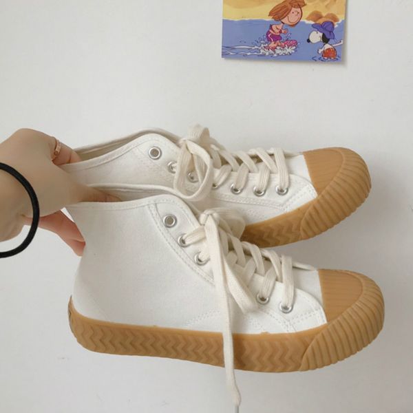 

high sneakers for women vulcanized autumn canvas shoes shoes classic women lady sneakers retro wild walking j3-33