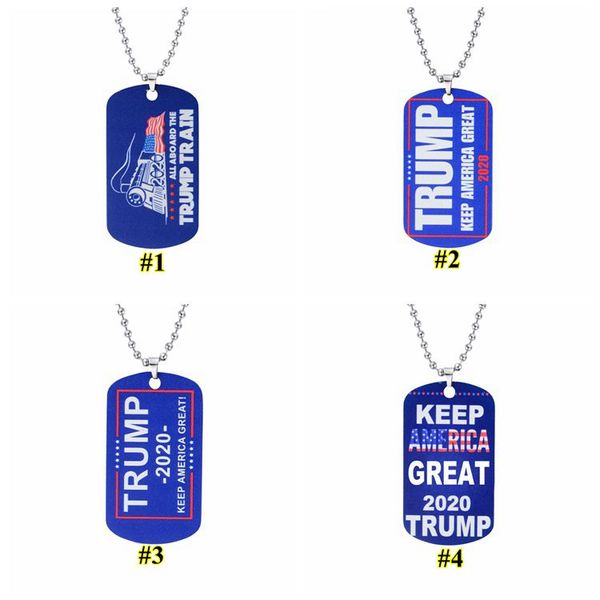 

donald trump necklace america great pendant 4 styles stainless steel couple necklaces men jewelry women sweater chain gift bwe633