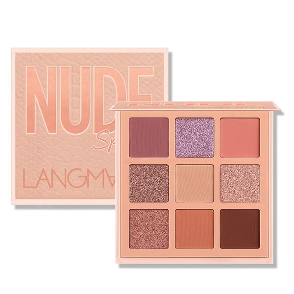 

9 colors eye shadow palette matte glitter nude eye shadow powder eyes makeup palette