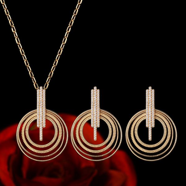 

jankelly nigeria 2pcs bridal zirconia necklace sets for women jewelry sets & more dubai nigeria cz crystal wedding jewelry sets, Silver