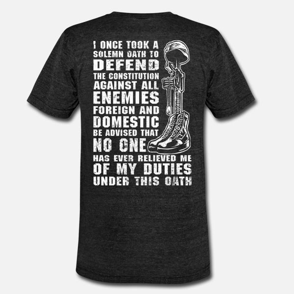 

us veteran day army crew member duty f t shirt men printed short sleeve crew neck letter loose humor spring vintage shirt