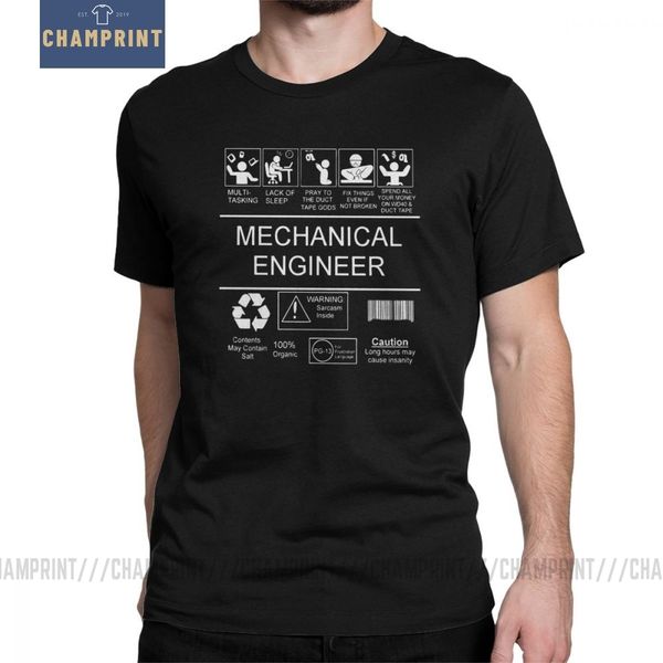 

mechanical engineering t shirt men 100% cotton casual t-shirt o neck car fix engineer tee shirt short sleeve clothing