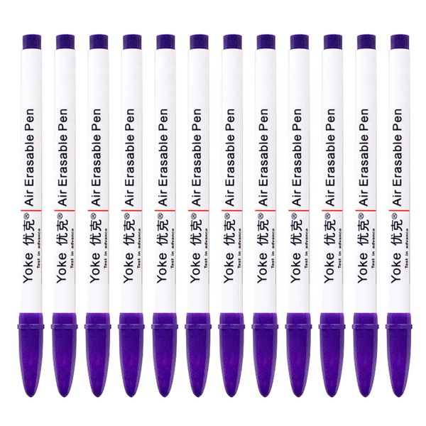

12pcs cross stitch needlework tool water erasable, Black