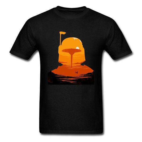 

darth vader boba hawaii sunset city tshirt profile boba fett samurai summer fall men's t shirts plue size