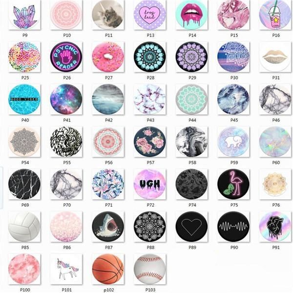 

with real iphone holder 360 universal cell expandable degree for flexible blue finger glue samsung stand package holder grip phone behonqh