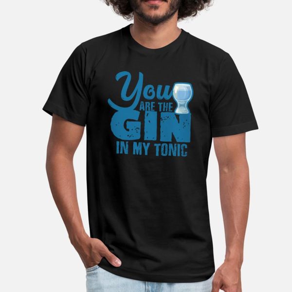 

gin t shirt men personalized 100% cotton size s-3xl letter cute comfortable summer style formal shirt