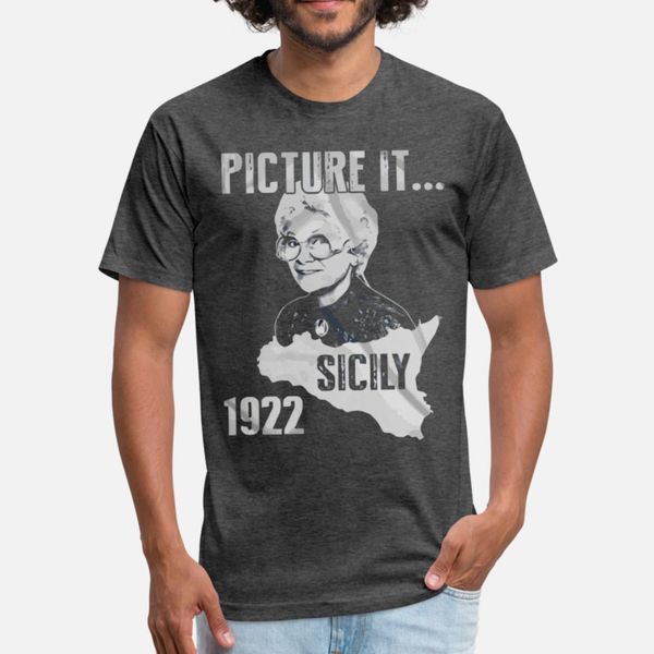 

picture it sicily 1922 t shirt men character cotton s-3xl family fit comfortable spring unique shirt