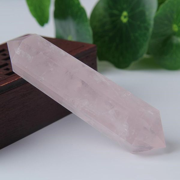 

reiki 3-3.4inch chakra new 100% crystal natural points point spirit stones rose healing energy wholesale hjt cure quartz hj2009 rfsef