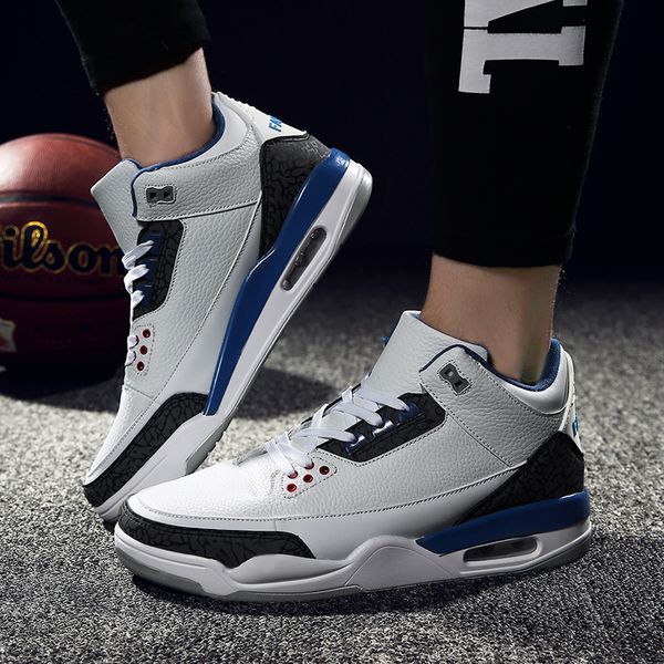 

men's casual shoes damping breathable thick bottom comfortable lace-up trend autumn winter hard-wearing sneakers large size, Black