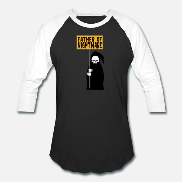 

father of nightmare t shirt men custom tee shirt s-3xl gents fitness fashion summer style slim shirt