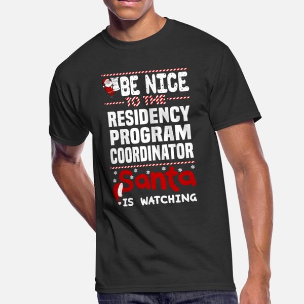 

residency program coordinator t shirt men printing cotton crew neck fitness funny casual summer style leisure shirt