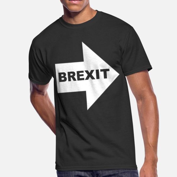 

brexit t shirt men designing tee shirt round neck pattern loose comical summer kawaii shirt