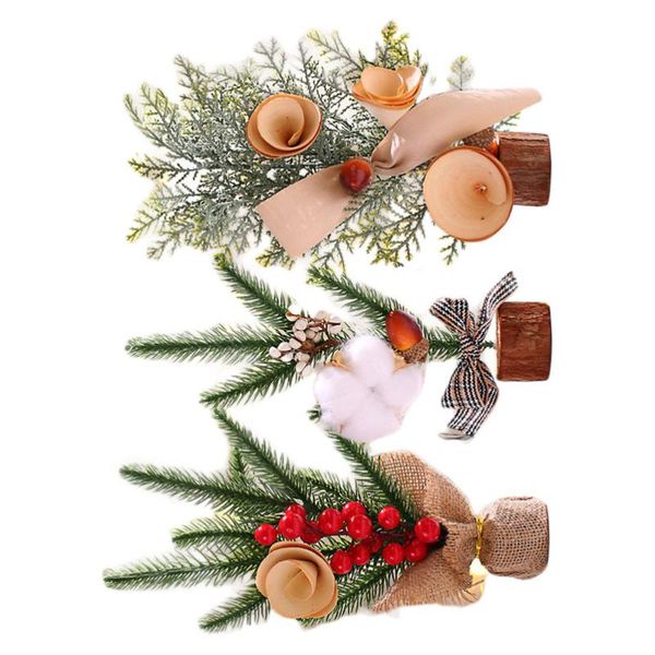 

3pcs artificial lovely mini deskdecor christmas tree decor tree adornment for office shopping mall l