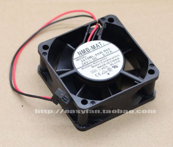 

nmb 2410ml-05w-b60 6025 24v 0.17a 6 cm / cm abb inverter cooling fan