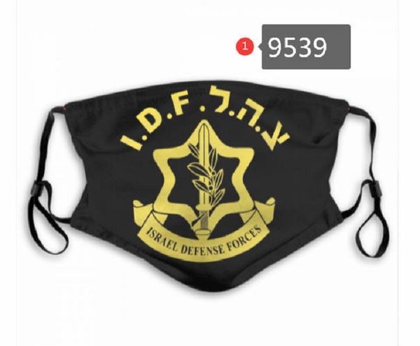 

sell america flag navy army designer face mask 5 layer activated carbon filter waterproof breathable mask m-shaped nose clip mask c64