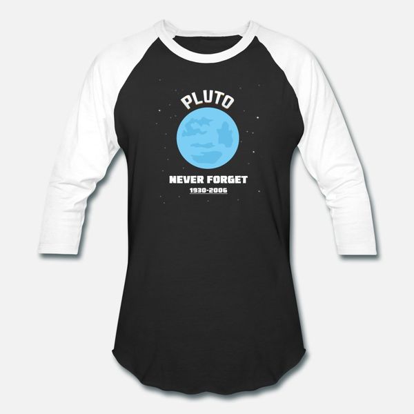 

плутон никогда забудьте 1930 2006 т рубашку мужчин печать 100% хлопок s-3xl unisex солнечного света аутентичной летнего стиля фотографии руб