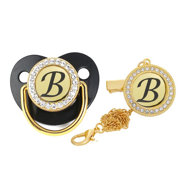 

blingbaby bpa custom soother dummies letters luxury baby pacifier
