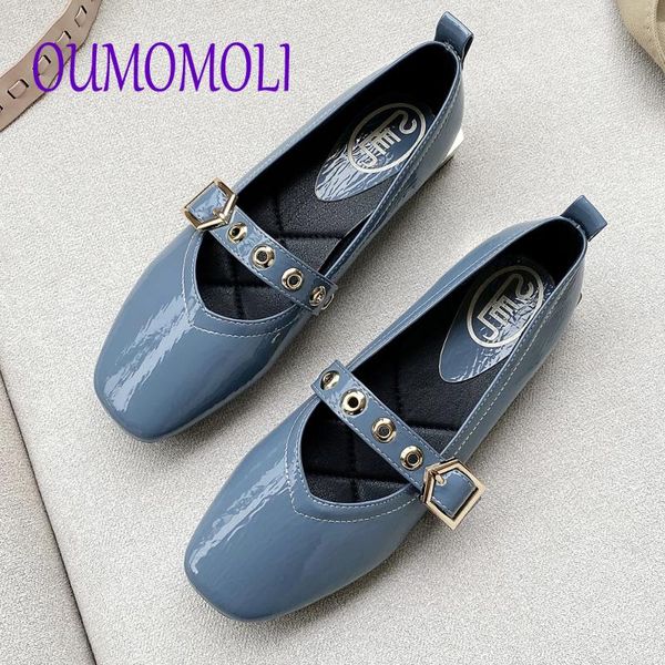 

2020 mary jane shoes ankle strap shallow patent leather black womens shoes classics low square heel 2cm square toe q796