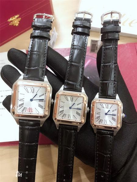 

men dial 078-2 fashion case watches watch steel quartz white leather strap women jqesa, Slivery;brown