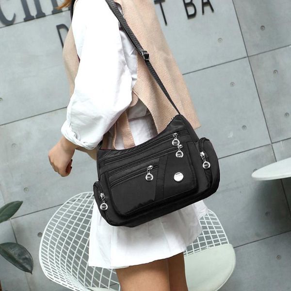 

women bag 2020 fashion nylon messenger single shoulder crossbody bag waterproof bags schoudertas #j4s