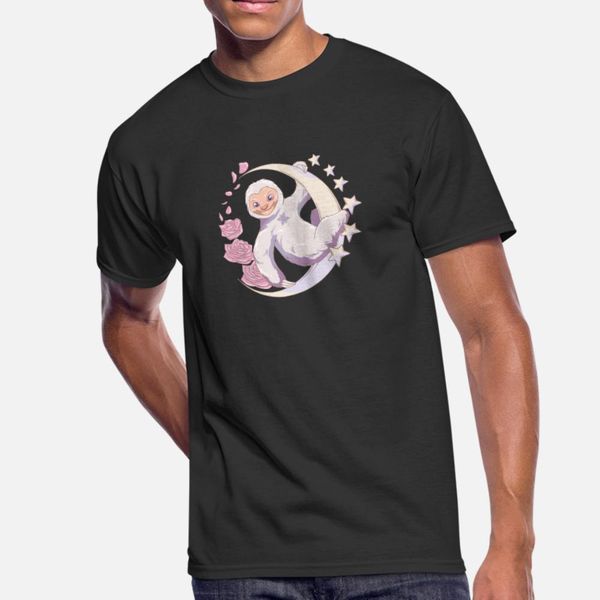 

kawaii chilled sloth pastel goth nu goth gift t shirt men designs short sleeve plus size 3xl outfit fitness casual spring pictures shirt