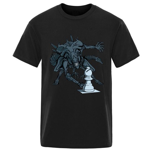 

alien print oversize 100% cotton mens t-shirts harajuku summer clothing short sleeve hipster casual 2020 graphic tshirts