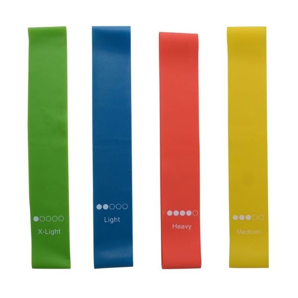 

4-5pcs йога loop спортивные полосы сопротивления упругие пряжка ленты фитнес expander elastica тросовые спорт обучение йога аксессуары