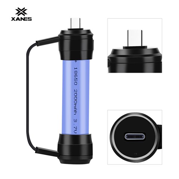 

xanes xc01 mini magnetic emergency usb batteries charger portable usb 18650 battery charger powered bank for phone emergency