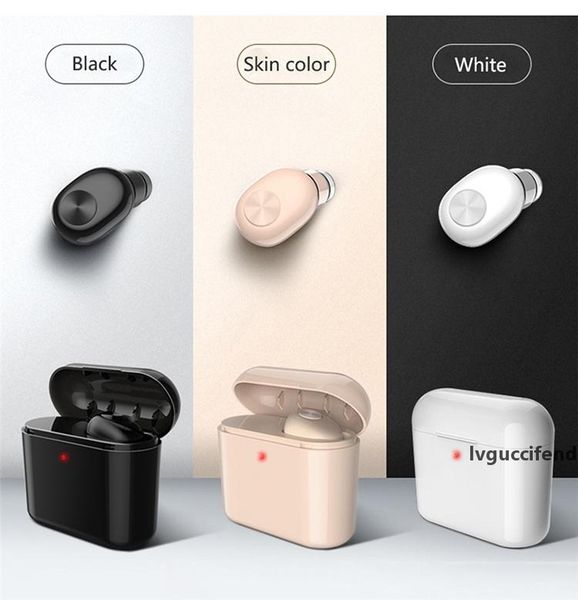 

bl1 bluetooth wireless earphone with charging box fashion good quality invisible mini 700mah earbuds small headset
