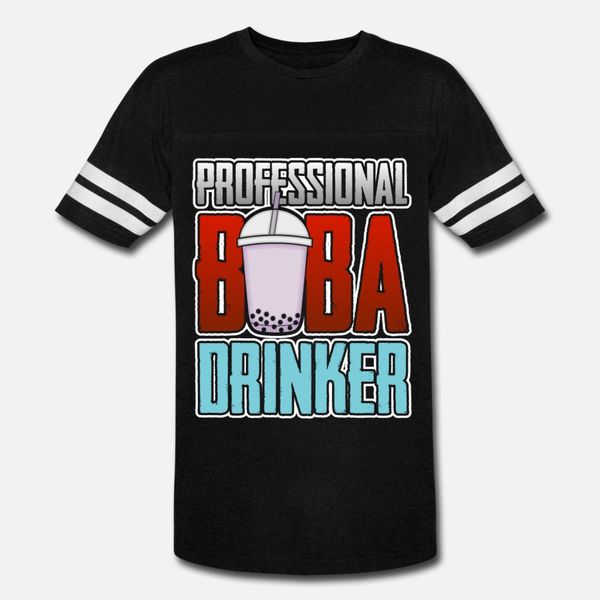 

профессиональных бобы пьющего смешные bubble tea футболка мужчины характер хлопок шея kawaii fit смешная повседневная весна осень kawaii руб