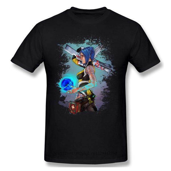 

borderlands 2 maya the siren splatter t-shirt men basic tee shirt забавный дизайн borderlands fps 3d игры streetwear 2020
