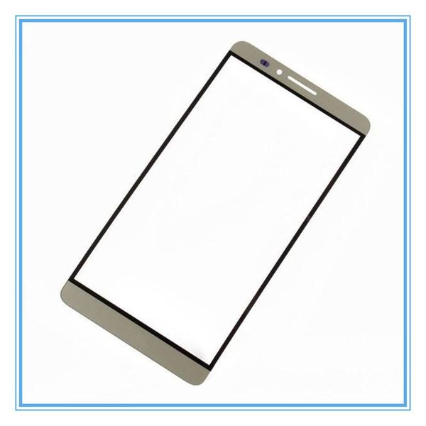 

cgjxsnew replacement for huawei mate 7 front touch lens glass panel digitizer for huawei mate 7 white blue gold phone accessori