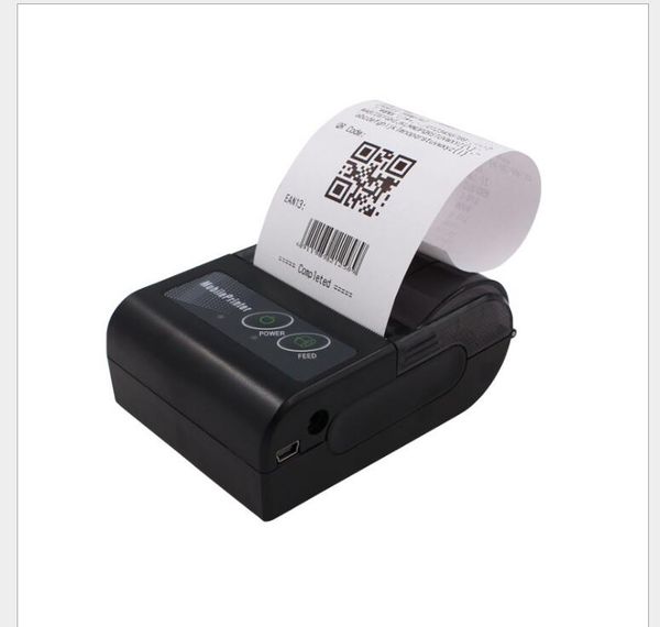 

portable bluetooth printer 58mm handheld thermal small ticket printer