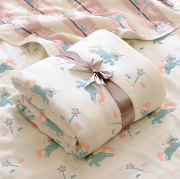 

baby blanket 110 cm muslin cotton 6 layers thick newborn swaddling autumn baby swaddle bedding receiving blanket